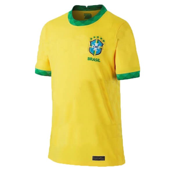 Tailandia Camiseta Brasil Primera equipo 2020 Amarillo